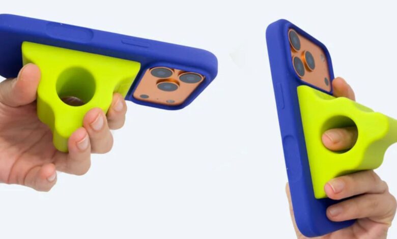 After the iPhone Pocket, Apple's latest quirky accessory is a grip-loving MagSafe stand