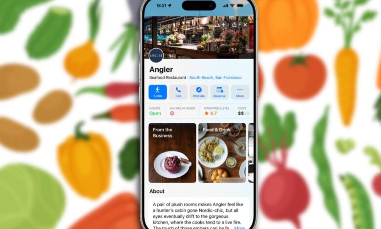 Apple Maps will now help you dine at the finest with a side of golfing
