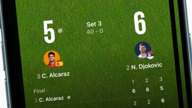 Apple Sports app serves up an ace of an update for tennis fans