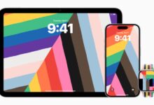Apple just dropped a new watch band and wallpapers for Pride 2025