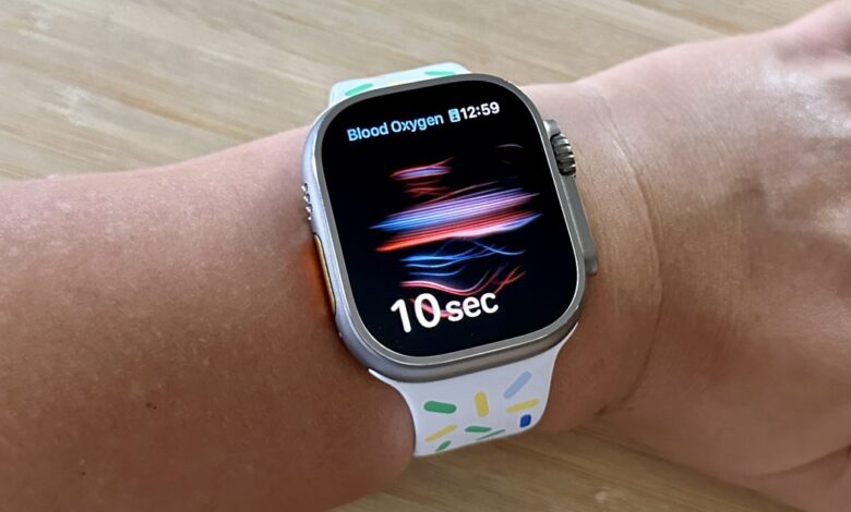 Blood oxygen measurement returns to the Apple Watch, sort of