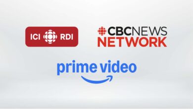 CBC Prime Video channels