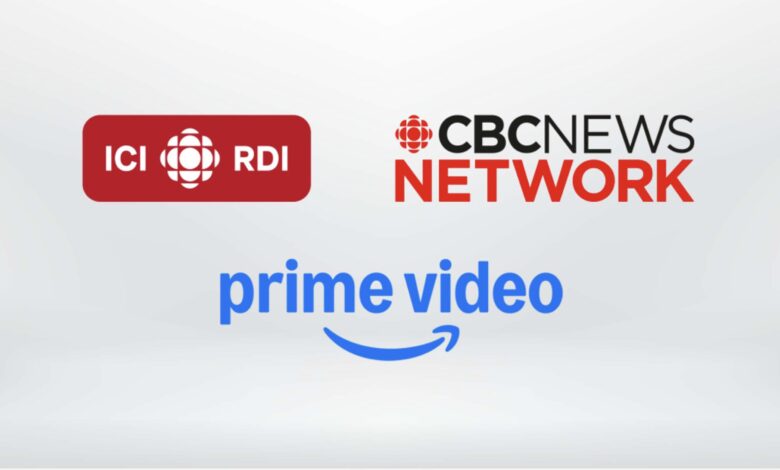CBC Prime Video channels