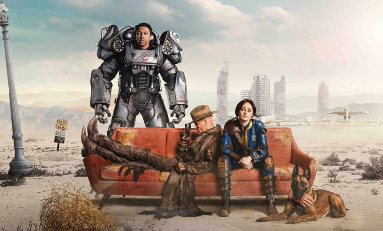 Fallout Season 1 Maximus, The Ghoul and Lucy