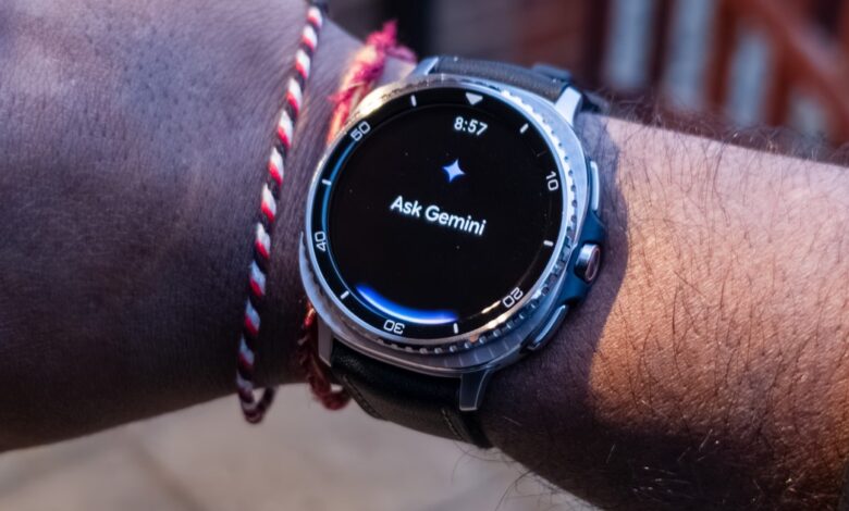 Gemini on the Galaxy Watch 8 proves watches are made for AI