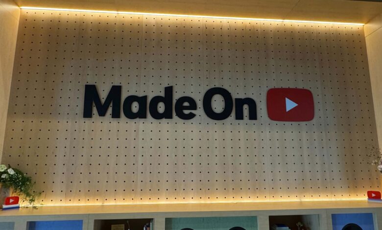YouTube header