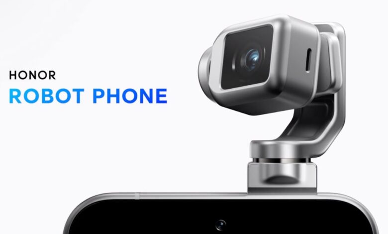 Honor's new Robot Phone concept is cute, clever, and creepy at the same time