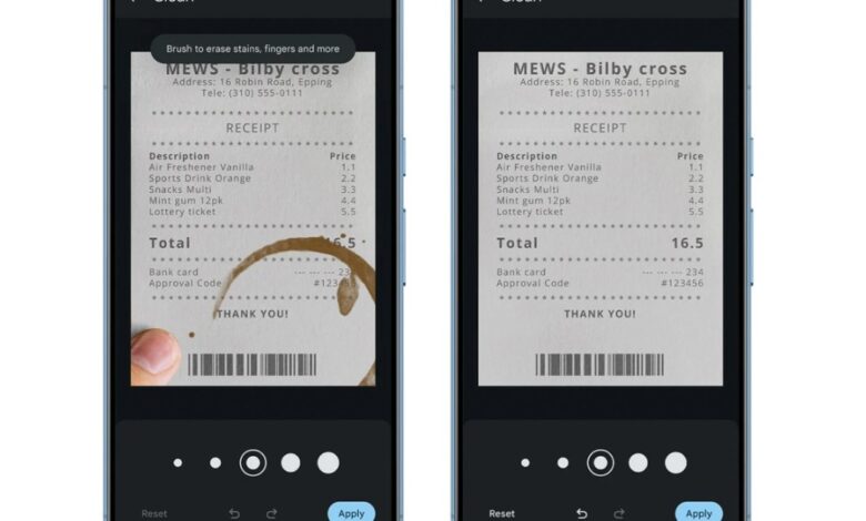 If you don't already use Google to scan documents, this update makes it a must