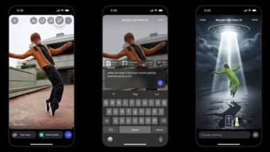 Instagram’s Stories editor now gives you quick access to Meta’s AI editing tools