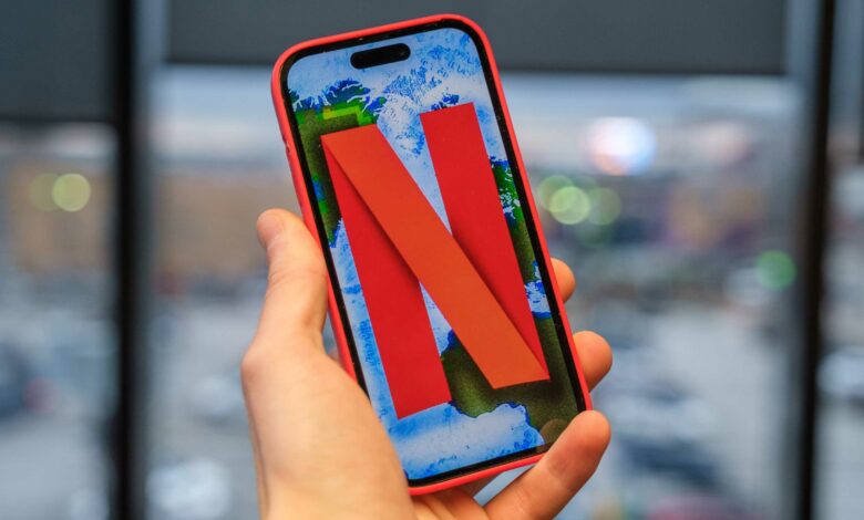 Netflix on phone