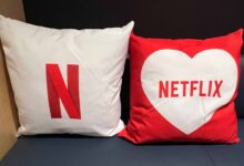 Netflix pillows