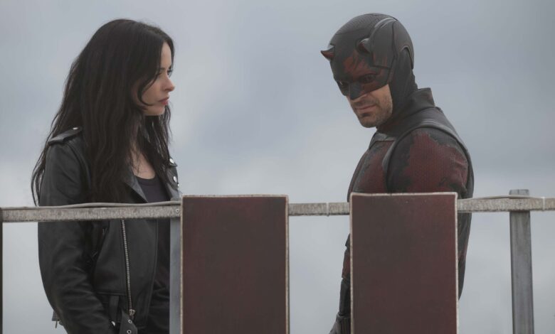 Daredevil Born Again Season 2 Daredevil and Jessica Jones