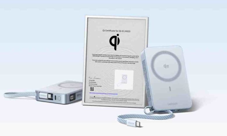 Qi2.2 wireless power bank unlocks 25W magnetic charging speeds