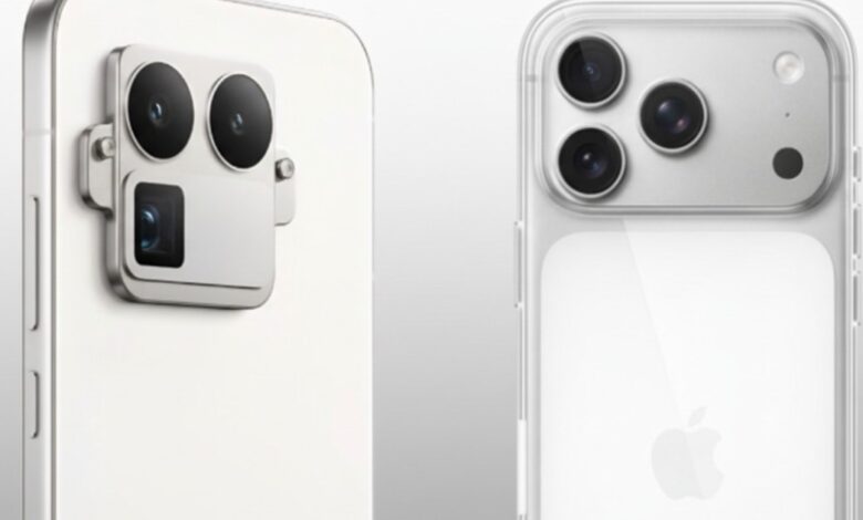 Realme’s swappable camera island is the anti iPhone 17 Pro plateau