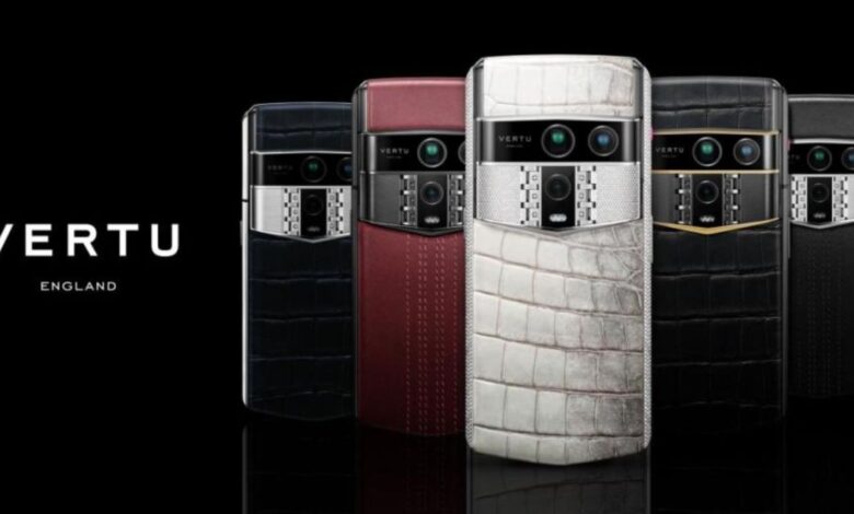 Vertu Agent Q luxury phone arrives with Crocodile Leather and AI Butlers