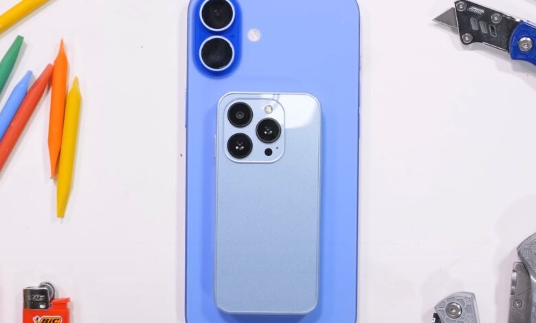 Watch this durability test on an 'iPhone Ultra Mini'